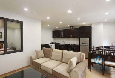 One bedroom apartment for rent in Ho Tung Mau, Hanoi.